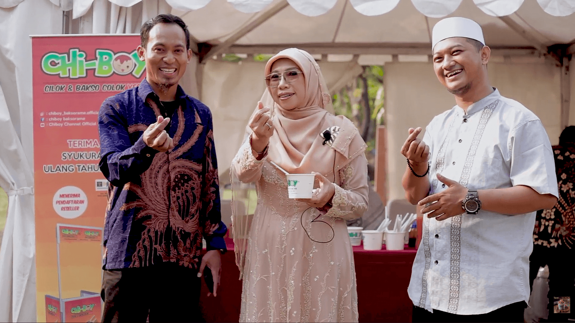 Pesta UMKM di acara pernikahan Putri dari Walikota Depok